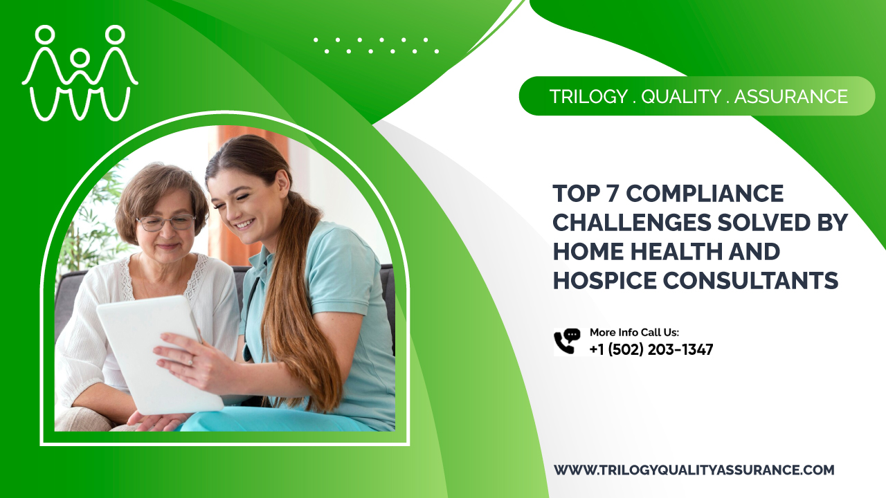 Top 7 Compliance Challenges Solved by Home Health and Hospice Consultants